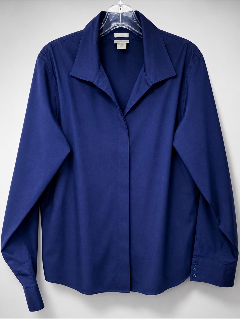 Chico's Royal Blue Cotton Top with Label